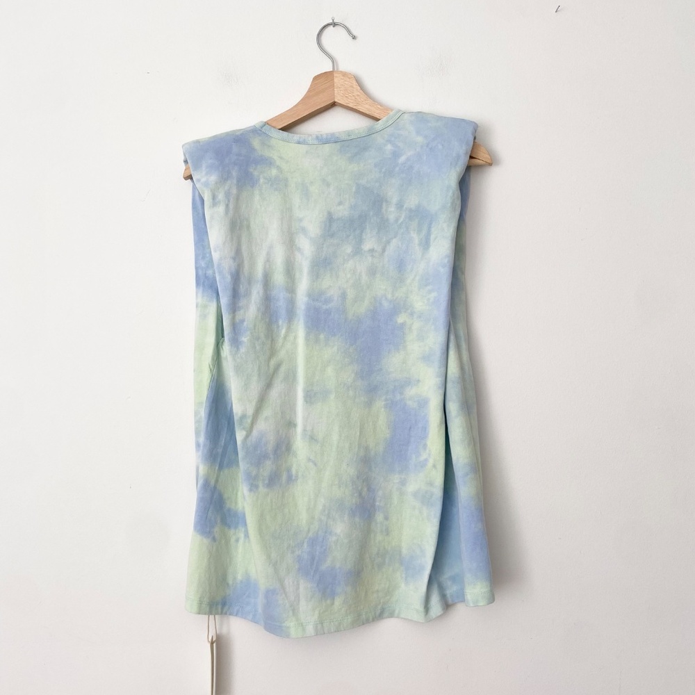 Blank NYC tie dye shoulder pad tee - Picture 6 of 6
